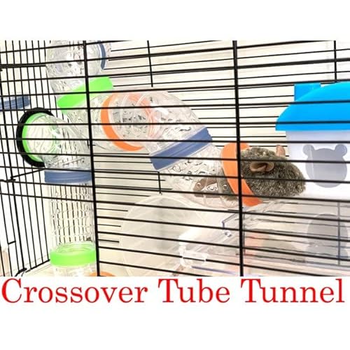image for Mcage Large 5-Floor Twin Towner Play Tube Habitat Syrian Hamster Roden