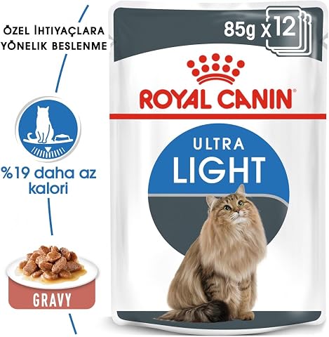 Royal Canin Ultra Light Diyet Yetişkin Kedi Maması 85 Gr