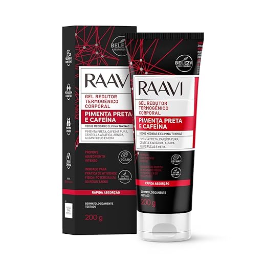 Raavi Gel Redutor Termogênico 200 G