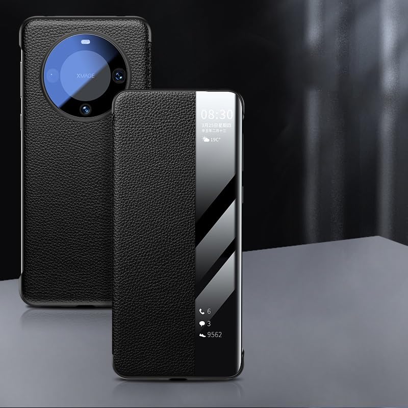 Housse Huawei Mate 60 Pro antichoc avec fenêtre transparente View Clear