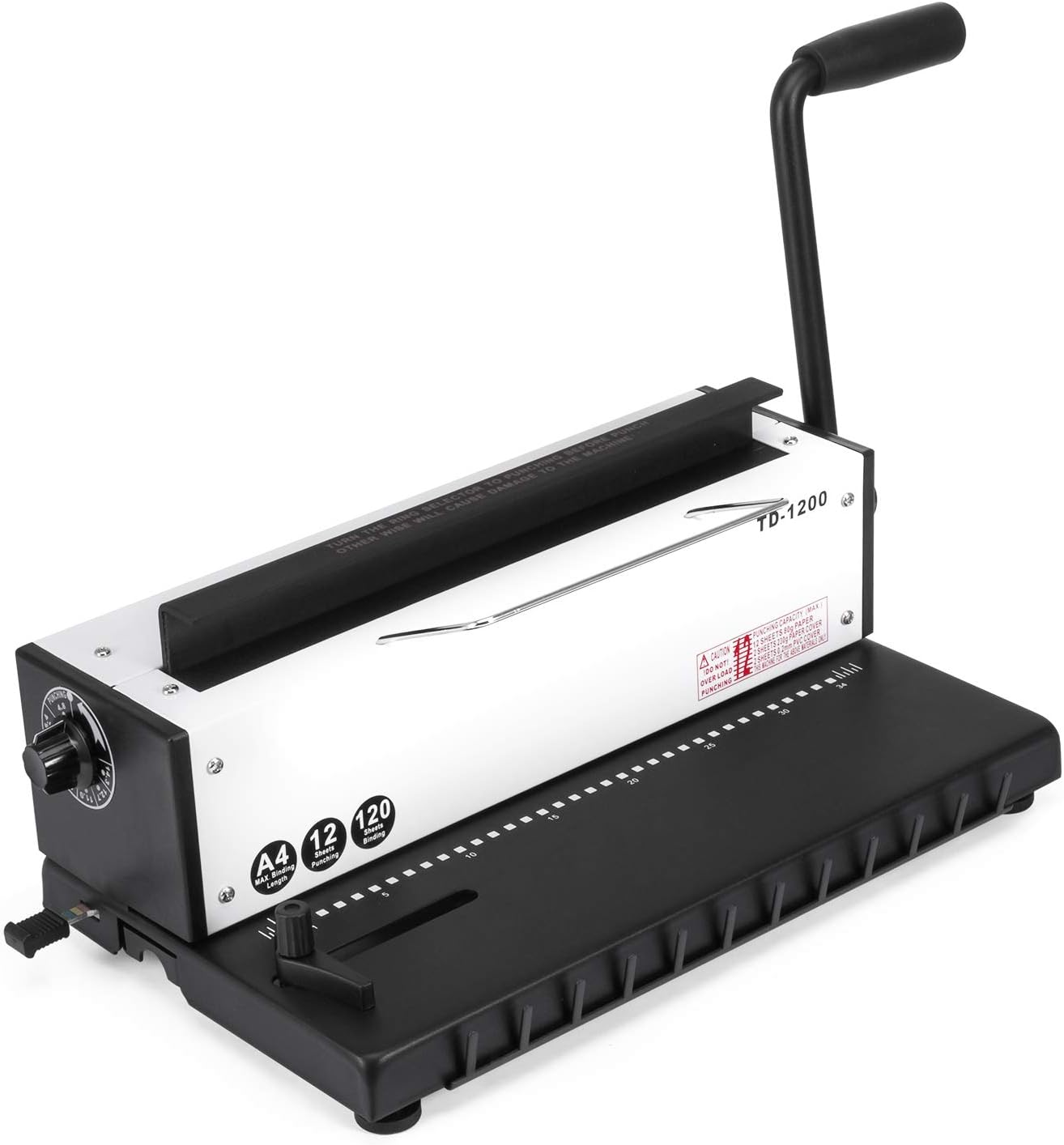 VEVOR Manual Coil Binding Machine with Wire Coil Calendar