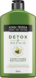 John Frieda Detox and Repair Conditioner for Dry, Damaged Hair (250 mL)