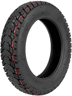 ROWCES Scooter elétrico de 10 polegadas pneu auto-reparável 10x2-6.1 Off-Road Pneu sem câmara Pneu a vácuo à prova de explosão com bocal Compatível com M365 Pro Pro2 1S MI3 Lite