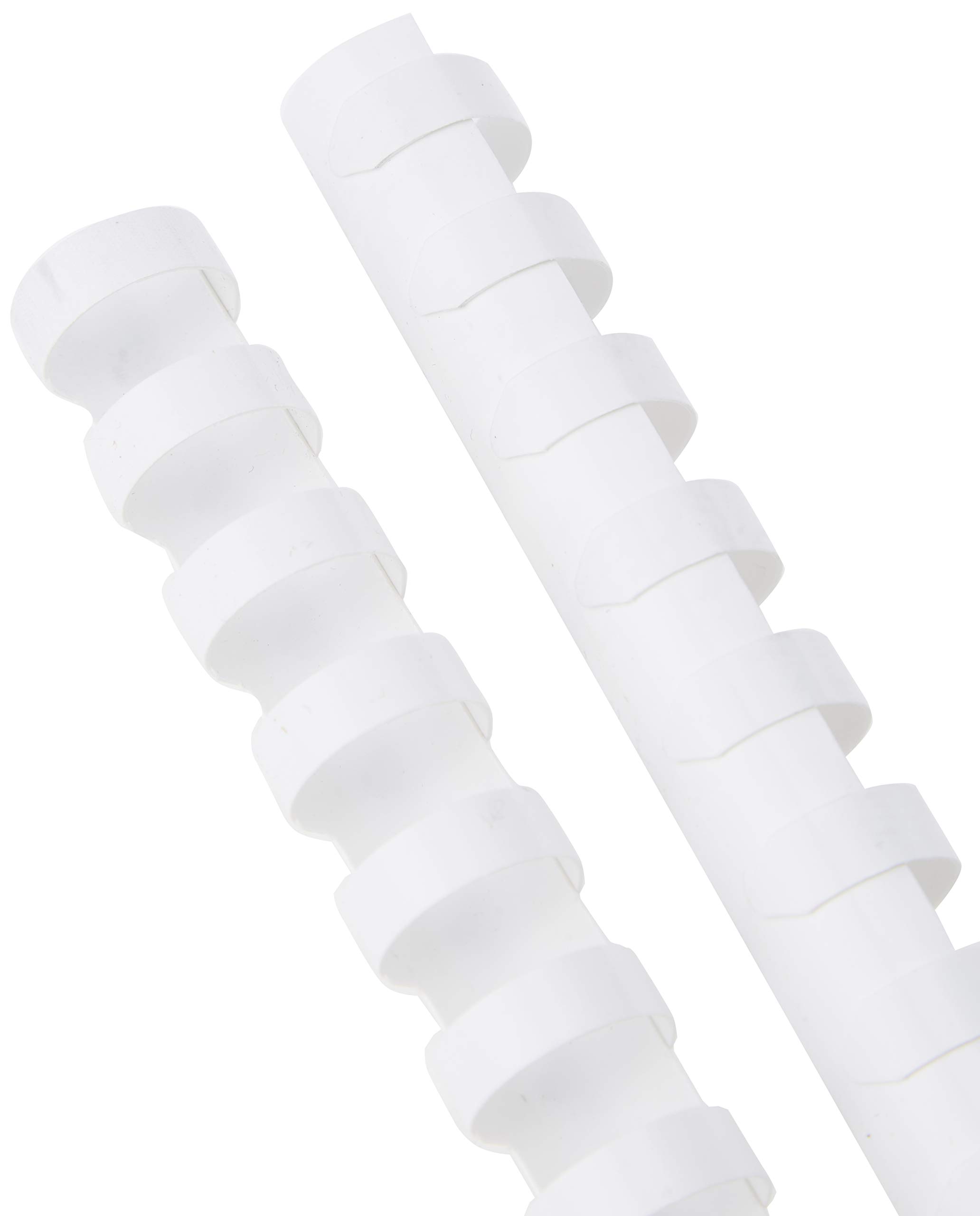 Fellowes 62022 Apex Everyday Value, Anneaux Plastique, A4 16mm, Blanc, Paquet de 100