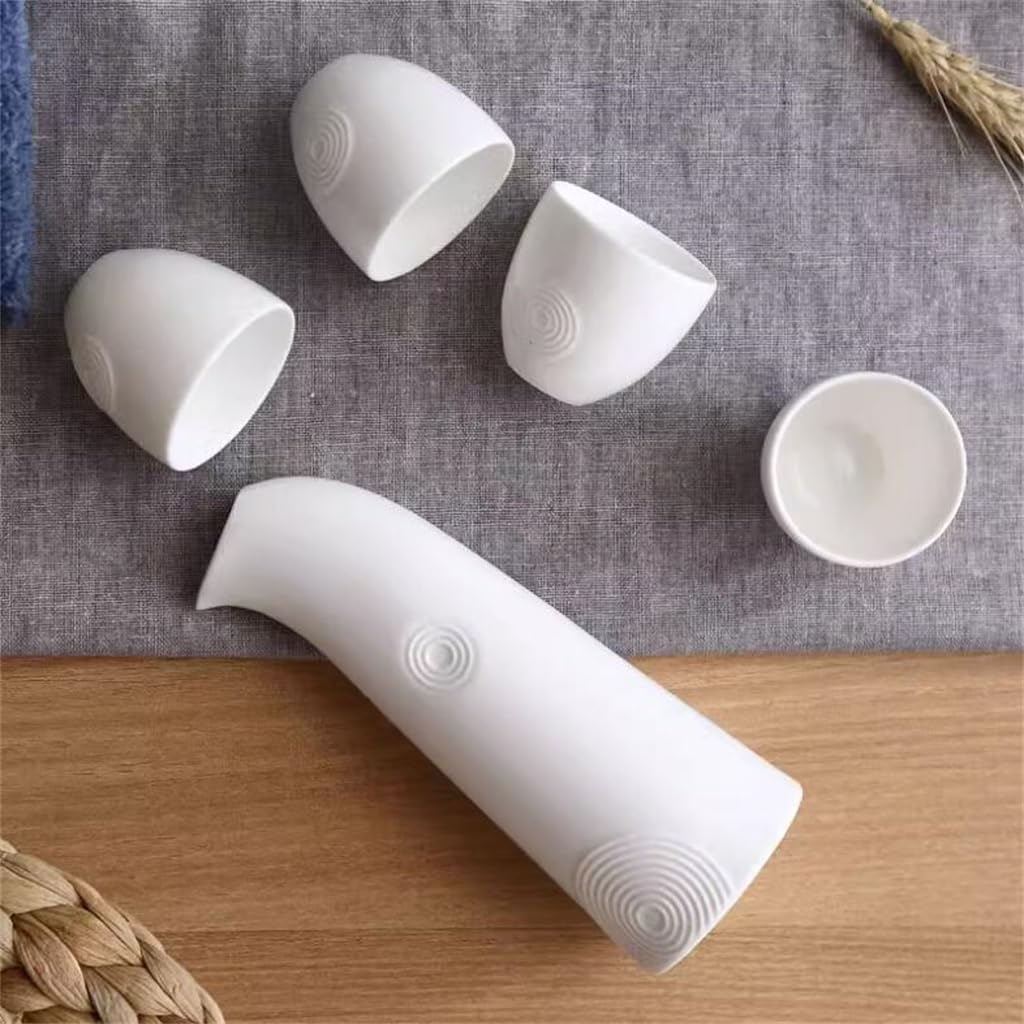 Sake Wine Set Ceramic Japanese Restaurant Wine Glass Household Yellow Wine Pot Wine Cup Wine Glass