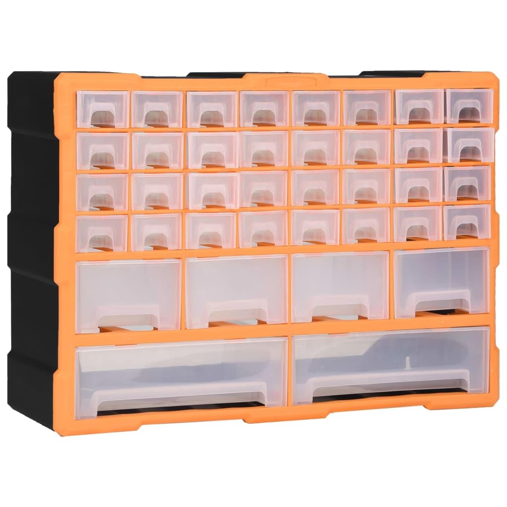 Genérico Organizador multicajones con 38 cajones 52x16x37,5 cm,Bricolaje,Accesorios de Bricolaje,Organización y Almacenamiento de Herramientas,Cajas de herramientas-147577