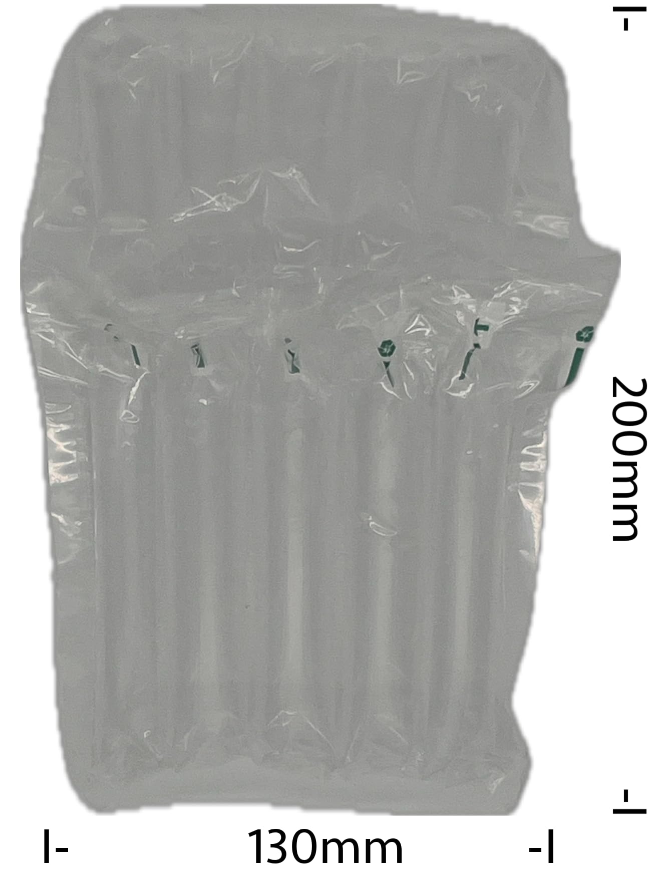 3-10x Aufblasbarer Smartphone Versandschutz, Luftpolster klein für z.B. Handy, Versandtasche, Luftsäulenprotektor, mit Blasrohr (3)