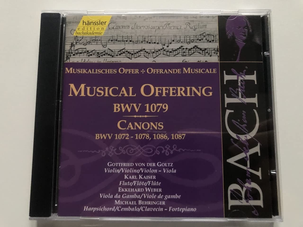 Musical Offering BWV 1079