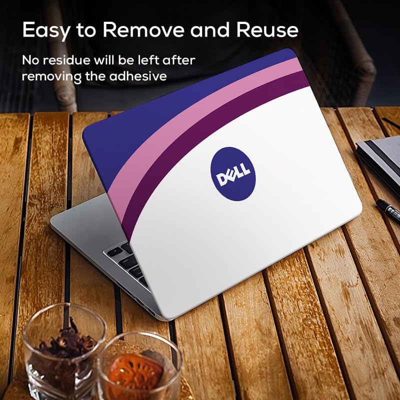 Image of Galaxsia Pattern D4 Vinyl Laptop Skin /Sticker /Cover /Decal Compatible for Any Dell Laptop of Size17 to 17.3 Inches Laptop Or Notebook.