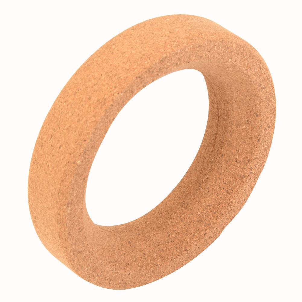 Generic Supporto in Sughero Sintetico per Boccetta da Laboratorio da 110 Mm, Resistente Alle Alte Temperature, per Vetreria a Fondo Rotondo (Diametro esterno 140 mm)