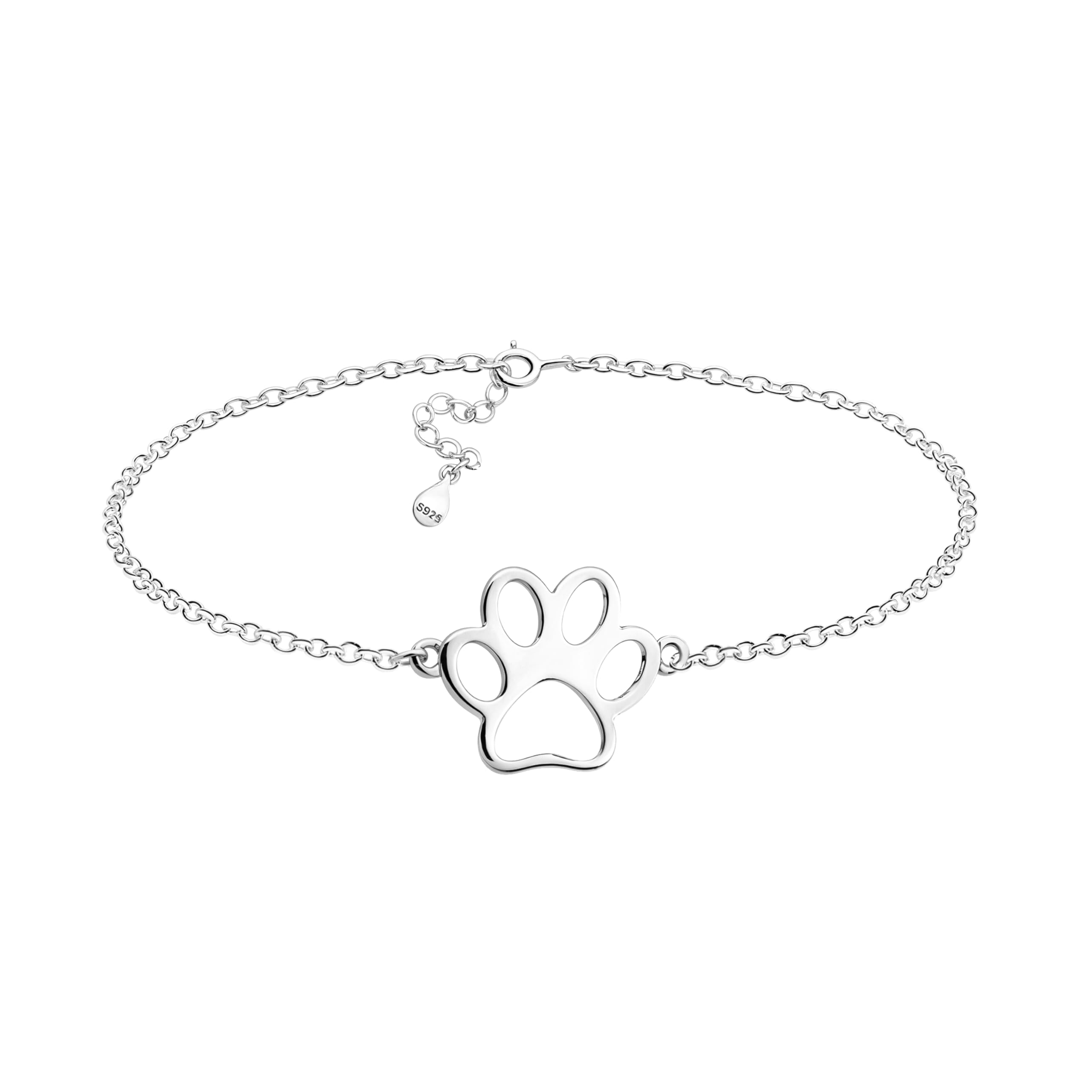 Sofia Milani - Pulsera para Mujeres en Plata de Ley 925 - Colgante de Pata
