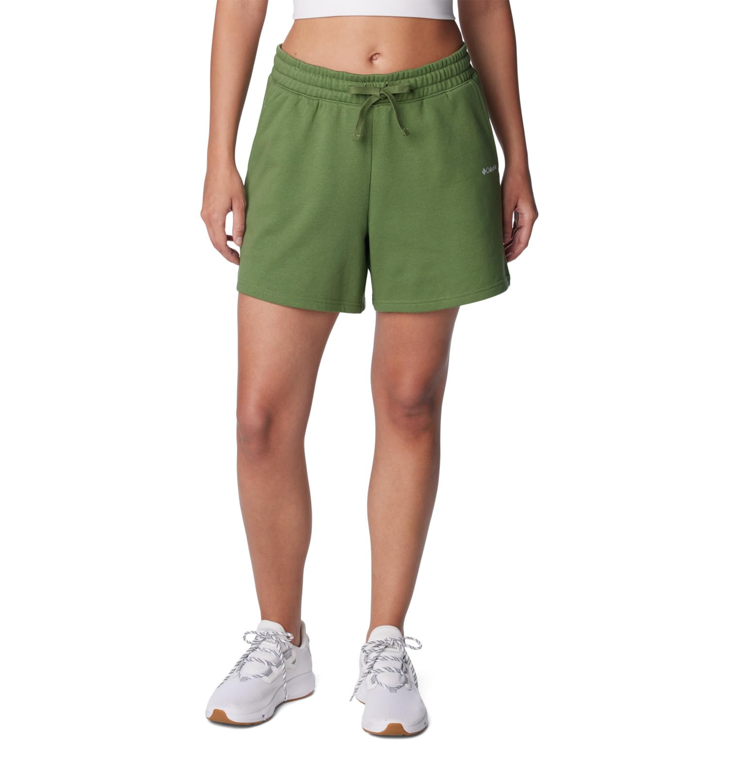 Columbia Women's Trek French Terry Short, Hiking Shorts, Canteen, L/5