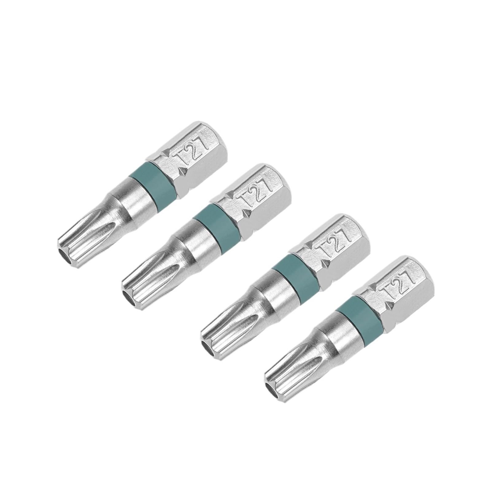 4 embouts de tournevis 25 mm H2,5/3, T40/8/10/27/15, TS20. | Conception courte de 25 mm, tailles communes mixtes(4pcs T27)