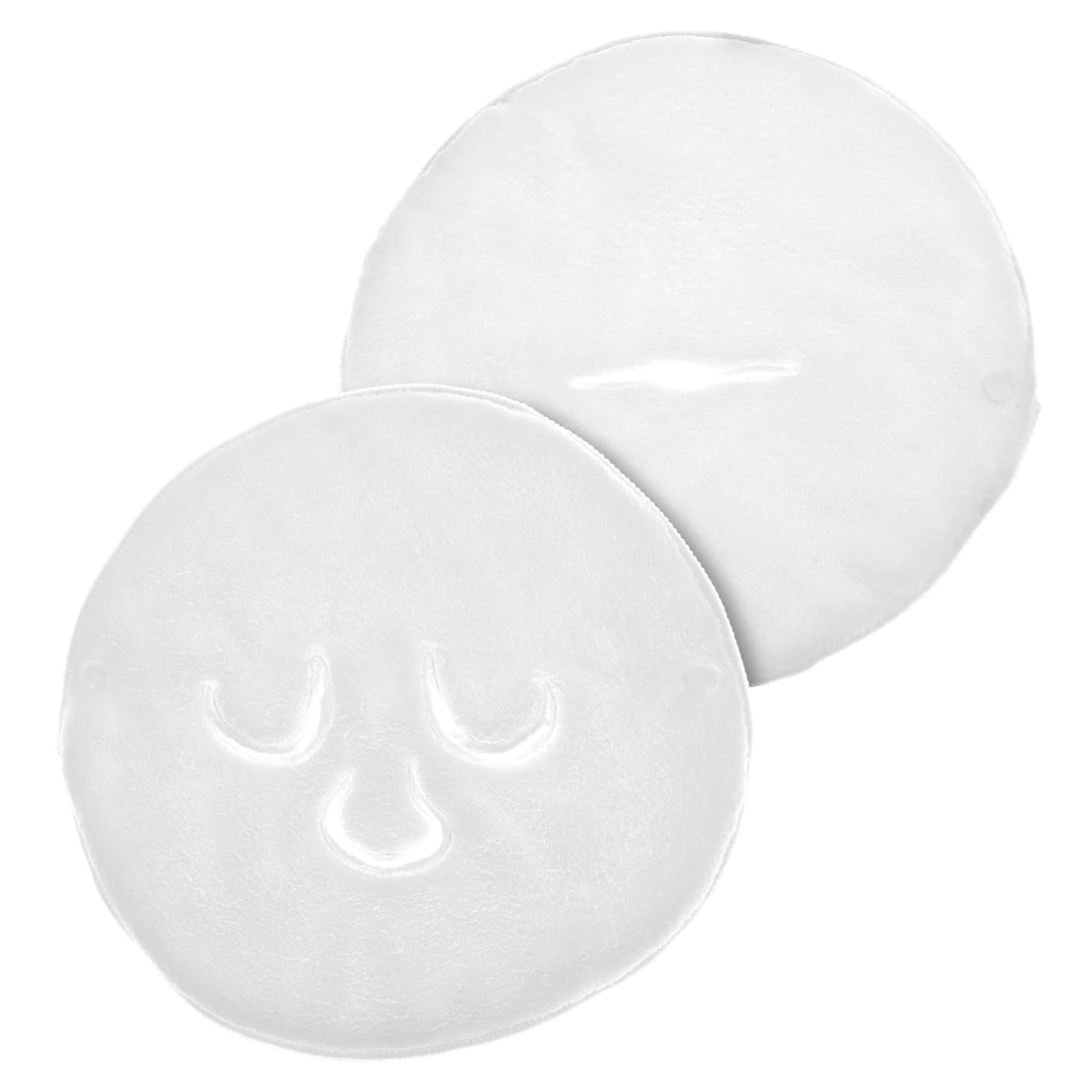 FOYTOKI 2 Pcs Face Towel Masks Hot Compress Towels for Spa Facial Care Moisturizing Cleansing Lightweight Portable for Home Office Travel Use Distinction