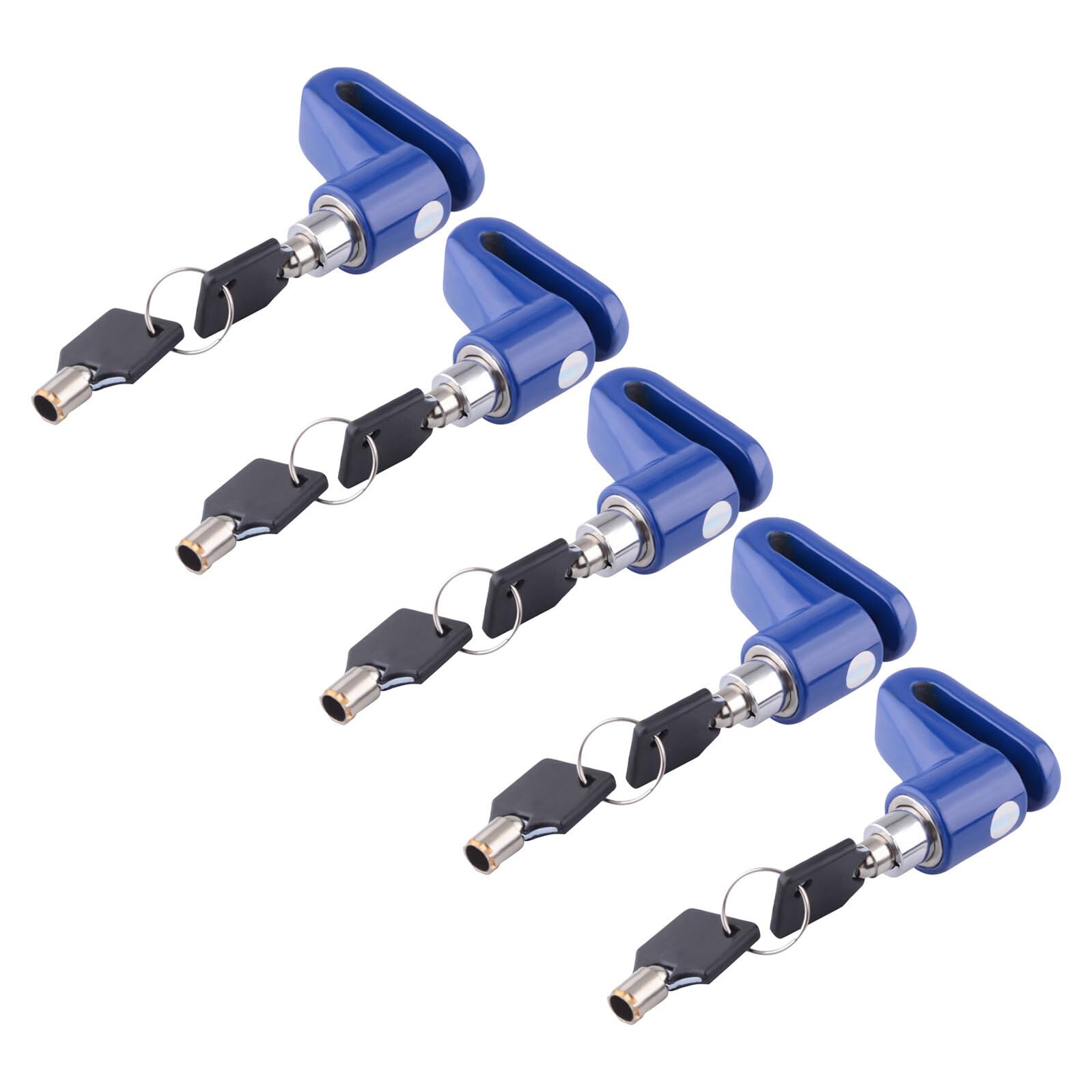 Antivol de Disque pour Vélo et Trottinette Électrique, Lot de 5