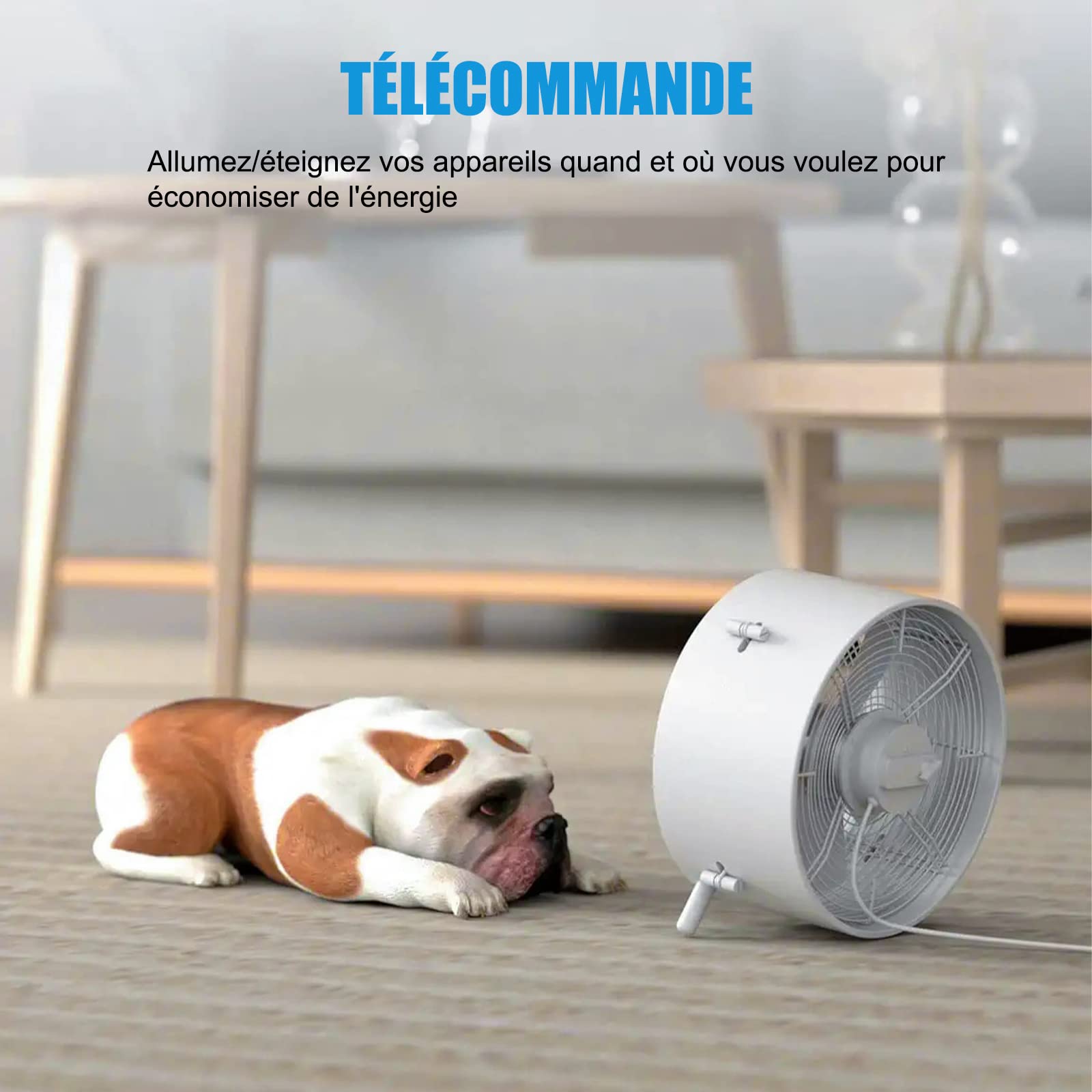 Prise Connectée WiFi, 10A Prise Intelligente Compatible avec Alexa, Google Assistant, Commande Vocale, Contrôle à Distance et Configuration Bluetooth, 4 Pack