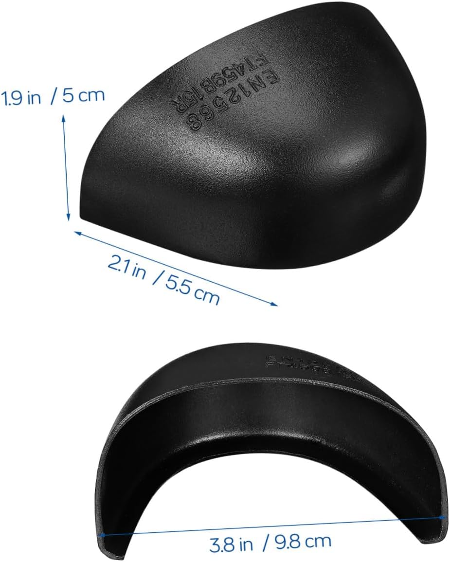 Veemoon 2pairs Material Toe Guard Shoes Toe Covers for Men Work Boot Protectors Safety Shoes
