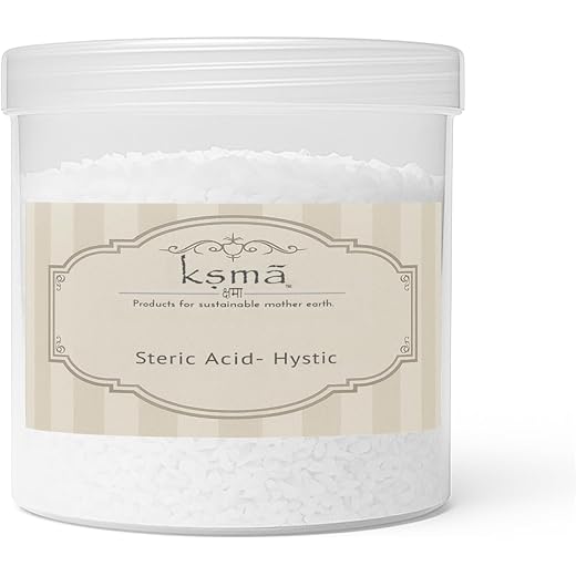 Ksma Stearic Flakes 250g - Multi-Purpose Emulsifier