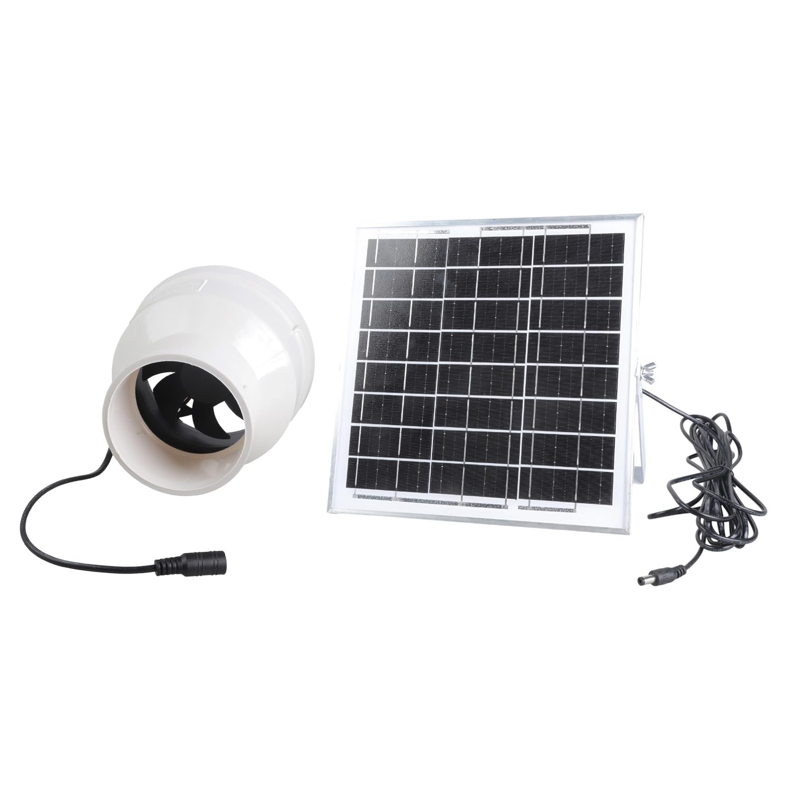 Rgybao Solar Ventilation Fan Panel 75Mm To 110Mm Pipe Link For Shed Low Noise Nonbrush Motor Solar Exhaust Fan