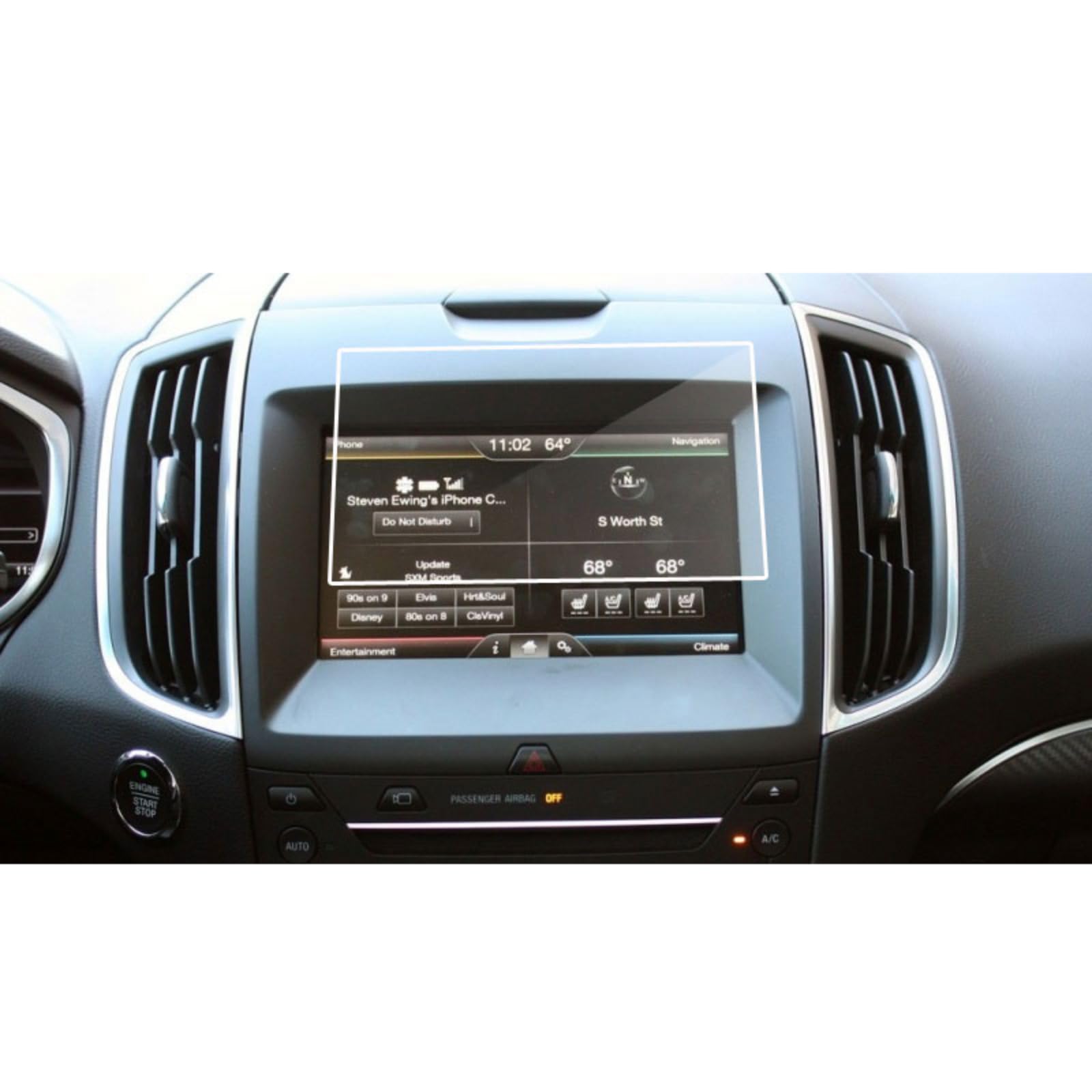 Protecteur d'écran de navigation pour Ford Edge SE SEL ST 2015-2019 - 6