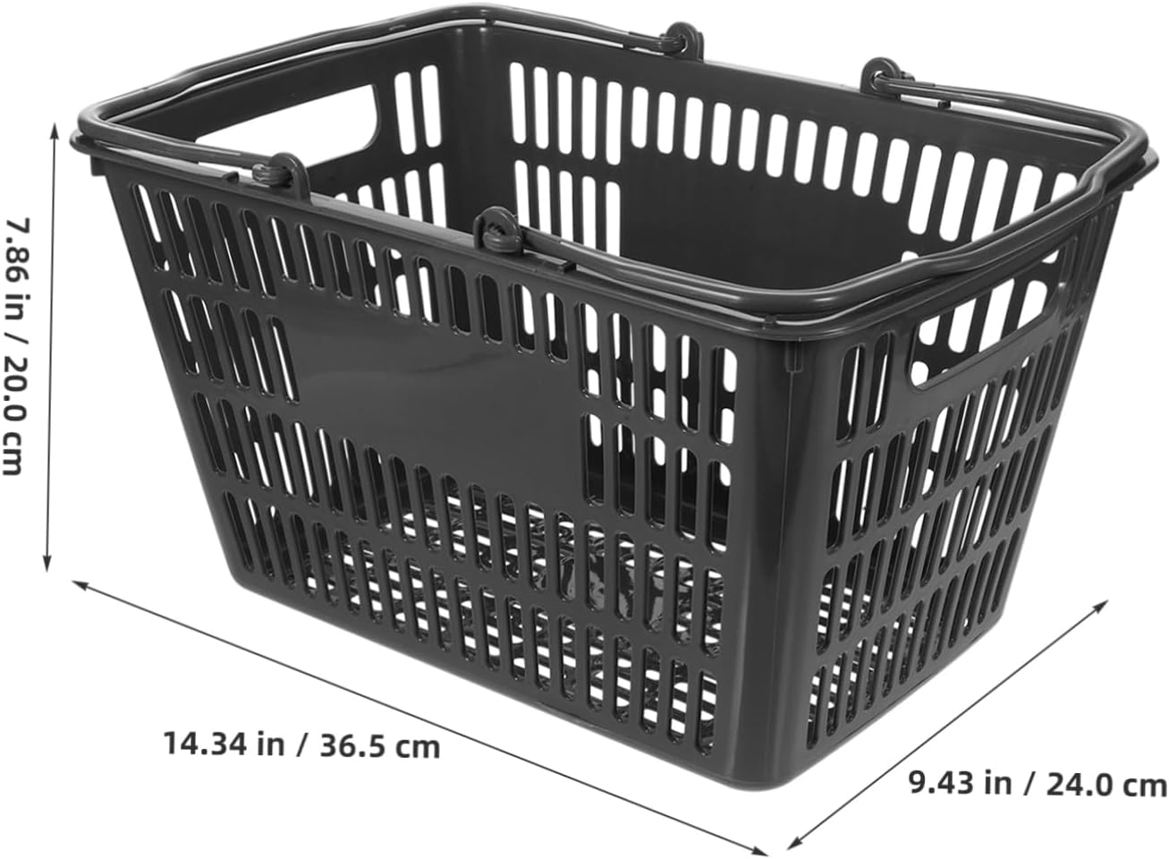 SOLUSTRE Toilet Storage Shopping Mall Storage Basket Capacity Easy to Move Tidy Clean Space Random Color