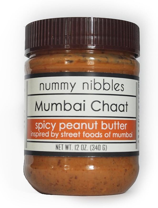 Nummy Nibbles Mumbai Chaat Spicy Peanut Butter, 12 oz