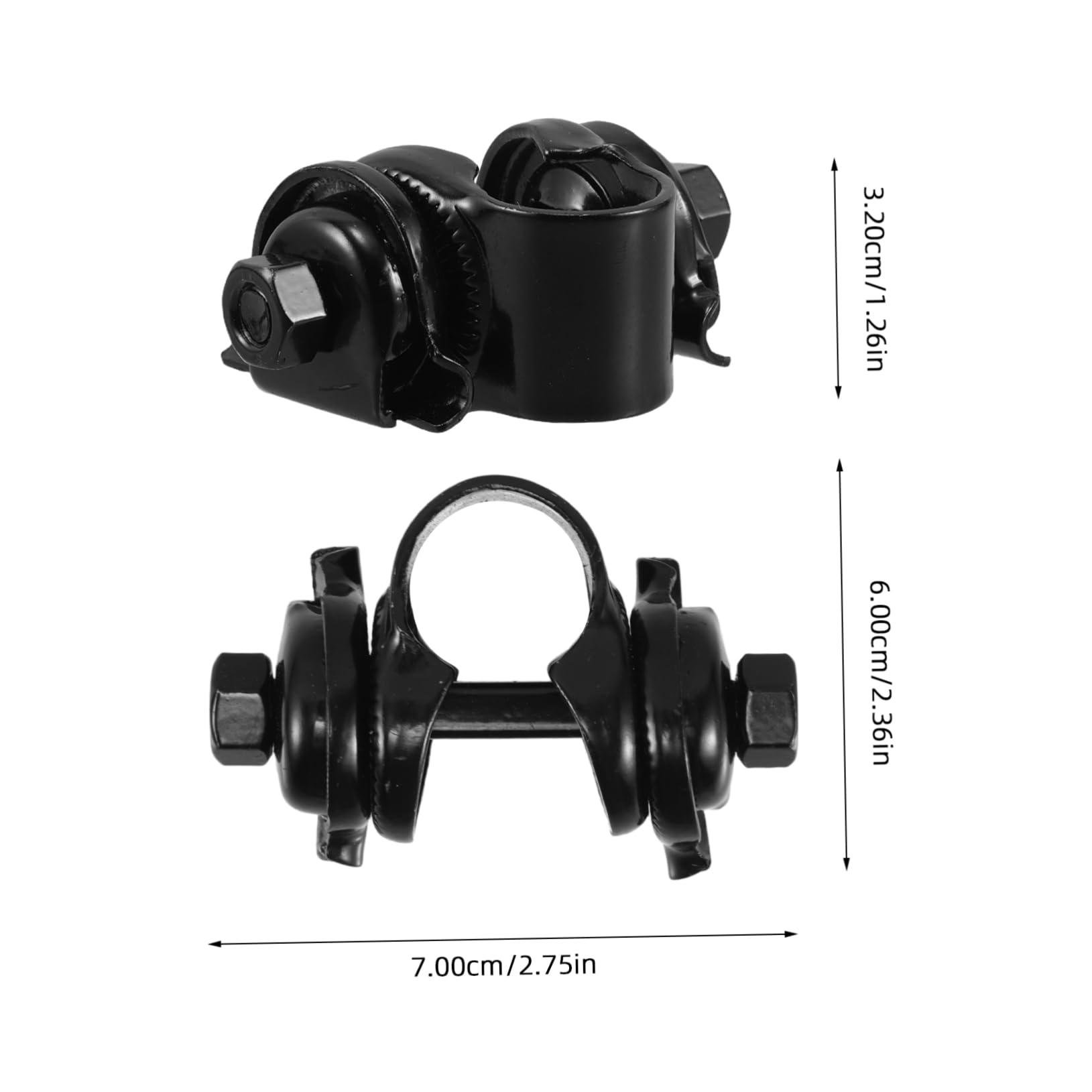 Yardwe Bicycle Saddle Clamp Lockable Seat Clamp Reliable for Bike Seatpost Sizes