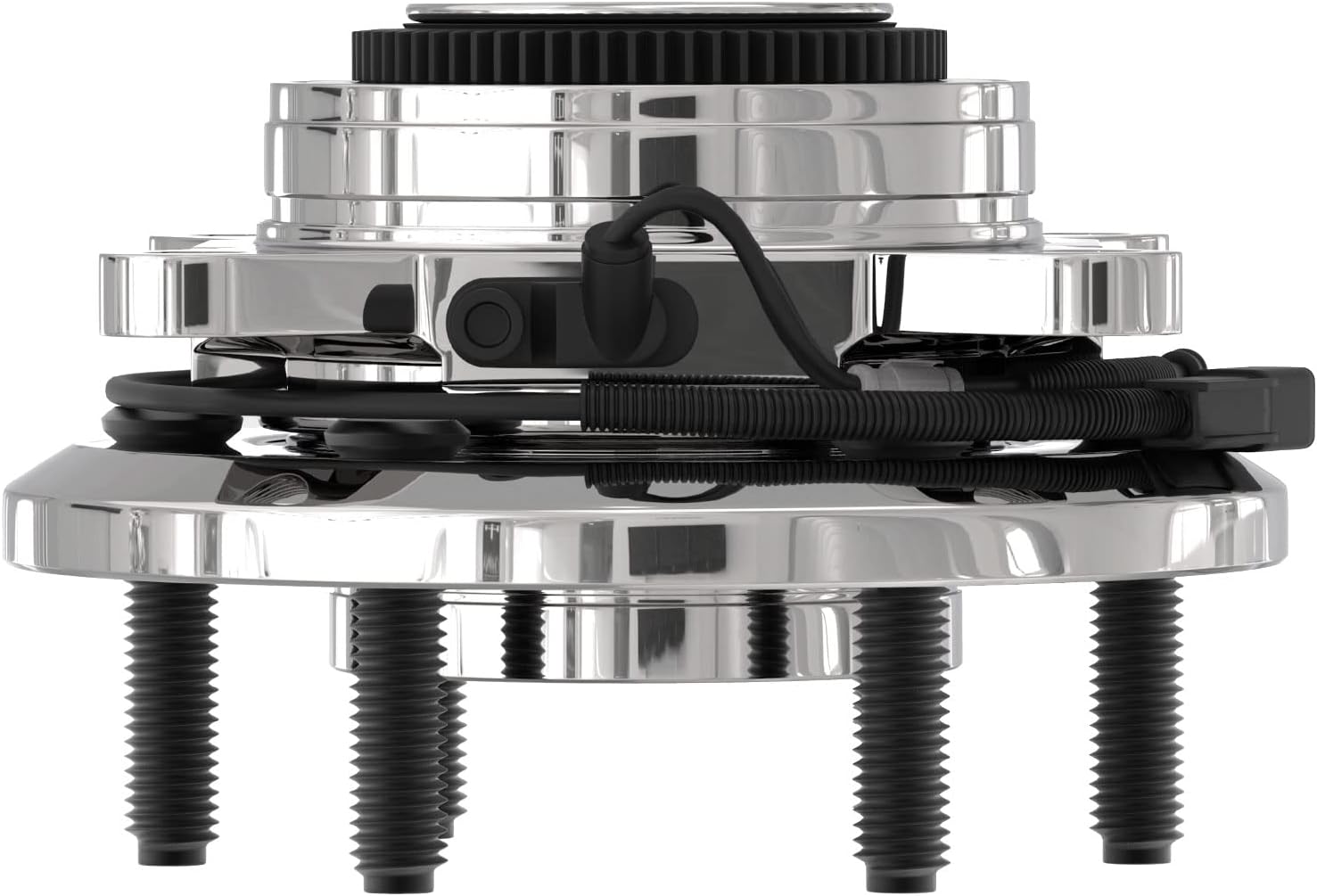 515142 Front Wheel Bearing and Hub Assembly 6 Lugs w/ABS for Ford Expedition, Ford F-150, Lincoln Navigator Hub Bearing Assembly 4WD 4x4 Only 2pc