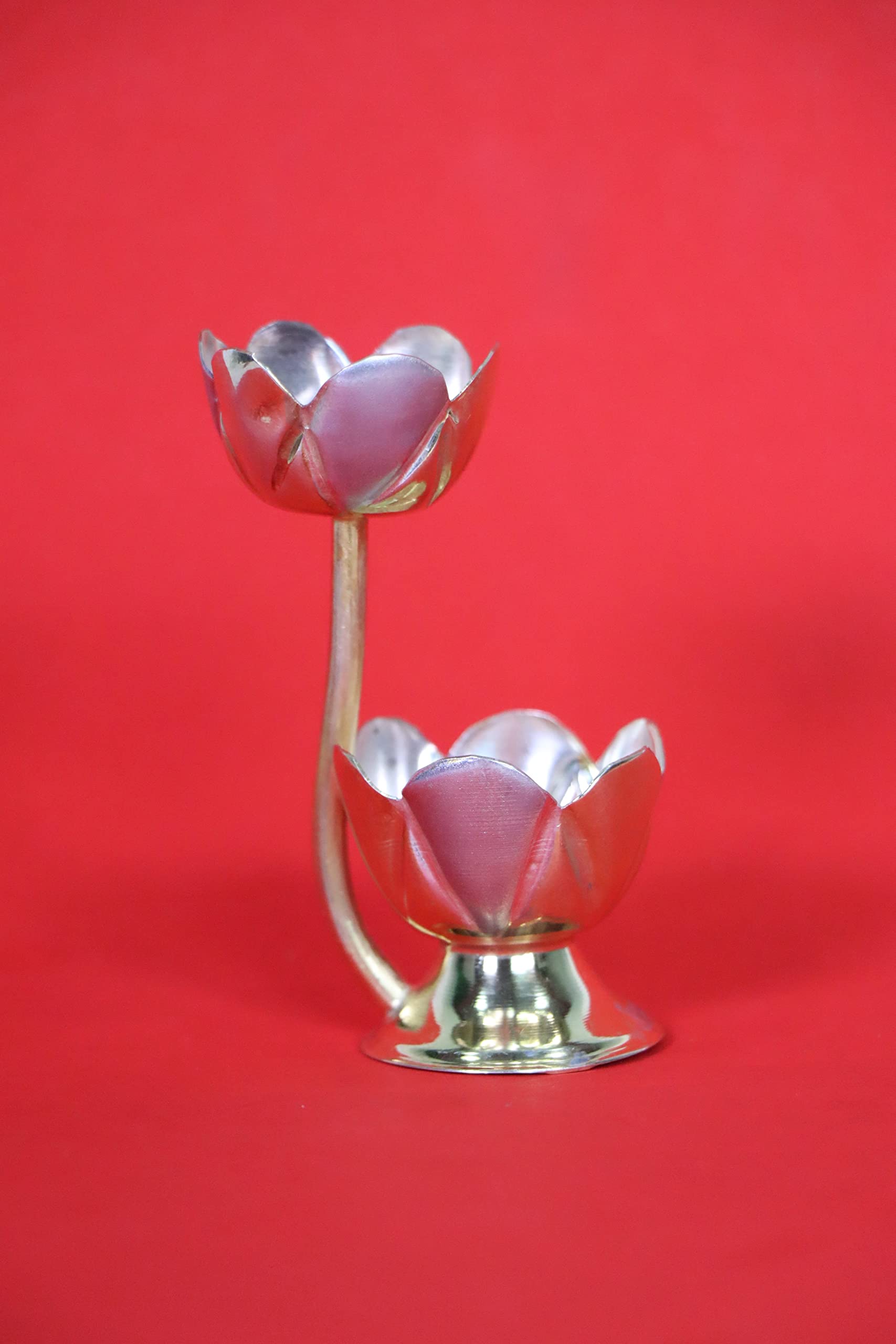 Prakruthi Pure Silver Tulip Stands 23 g