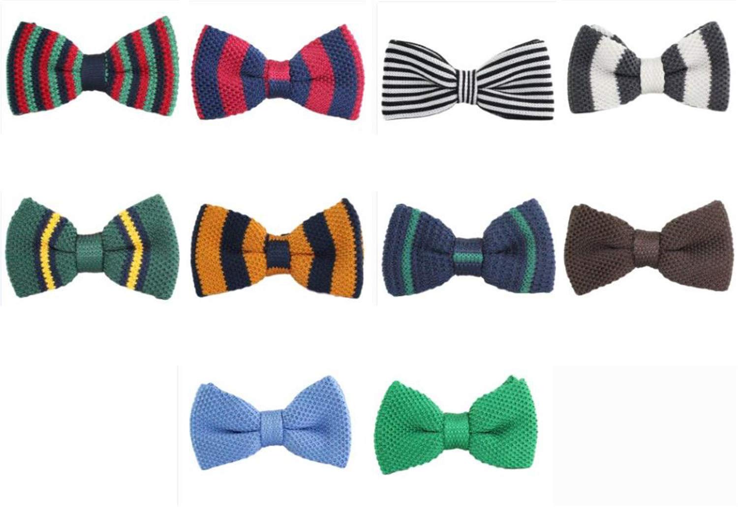Ireland Irish National Flag Striped Bow Tie (St. Patrick's Day)