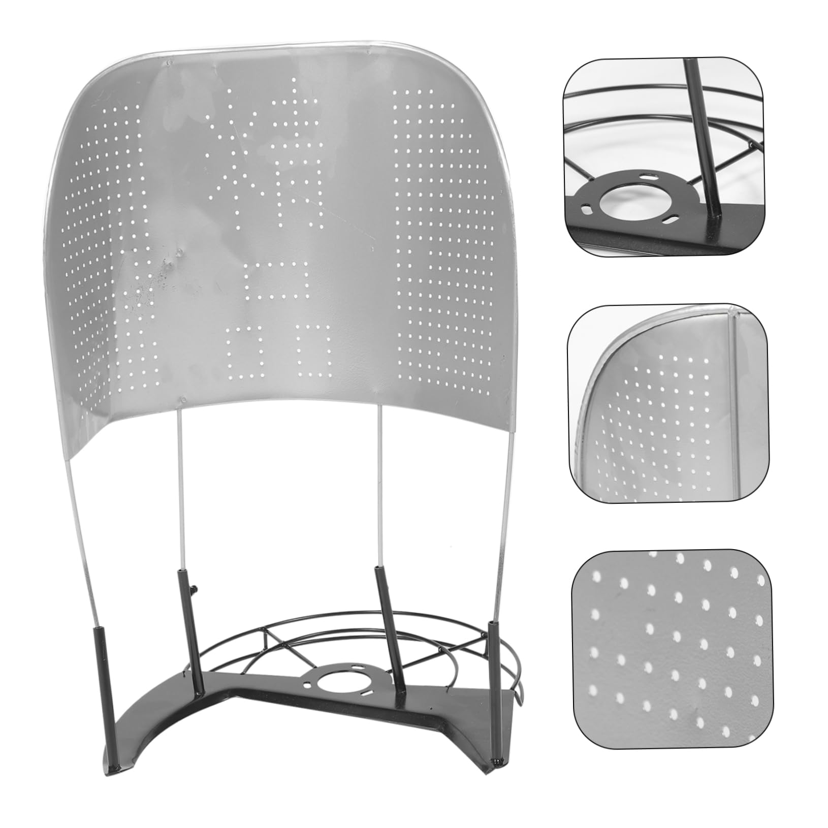 SUPVOX Accessorio per Mietitrice da Raccolta Riso e Grano in Acciaio Inossidabile Argento, Struttura di Supporto Alta Efficienza e Facile da Usare per Giardinaggio All'aperto