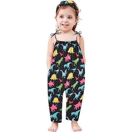 Toddler Baby Girl Dinosaur Romper: The Perfect Summer Outfit