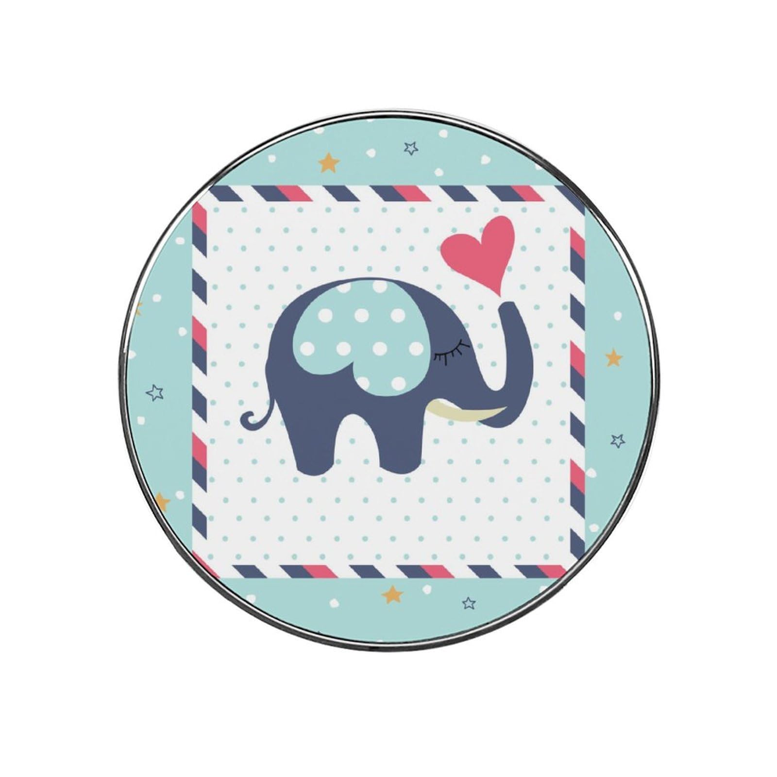 Cute Elephant Refrigerator Magnet Decorative Locker Magnet For Kitchen And Office Home Décor
