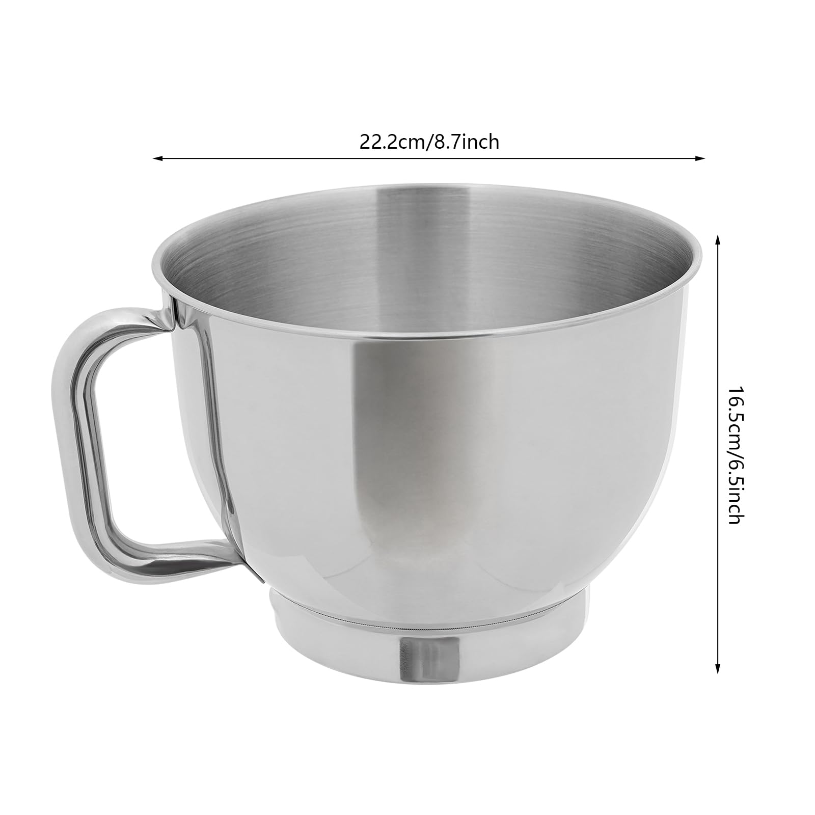 Electric Stand Mixer 1000W 110V Tilt-Head Food Mixer Stand Multifunctional Kitchen Food Mixer with 4.5L Stainless Steel Bowl for Baking Cake and Most Home Cooks, Black