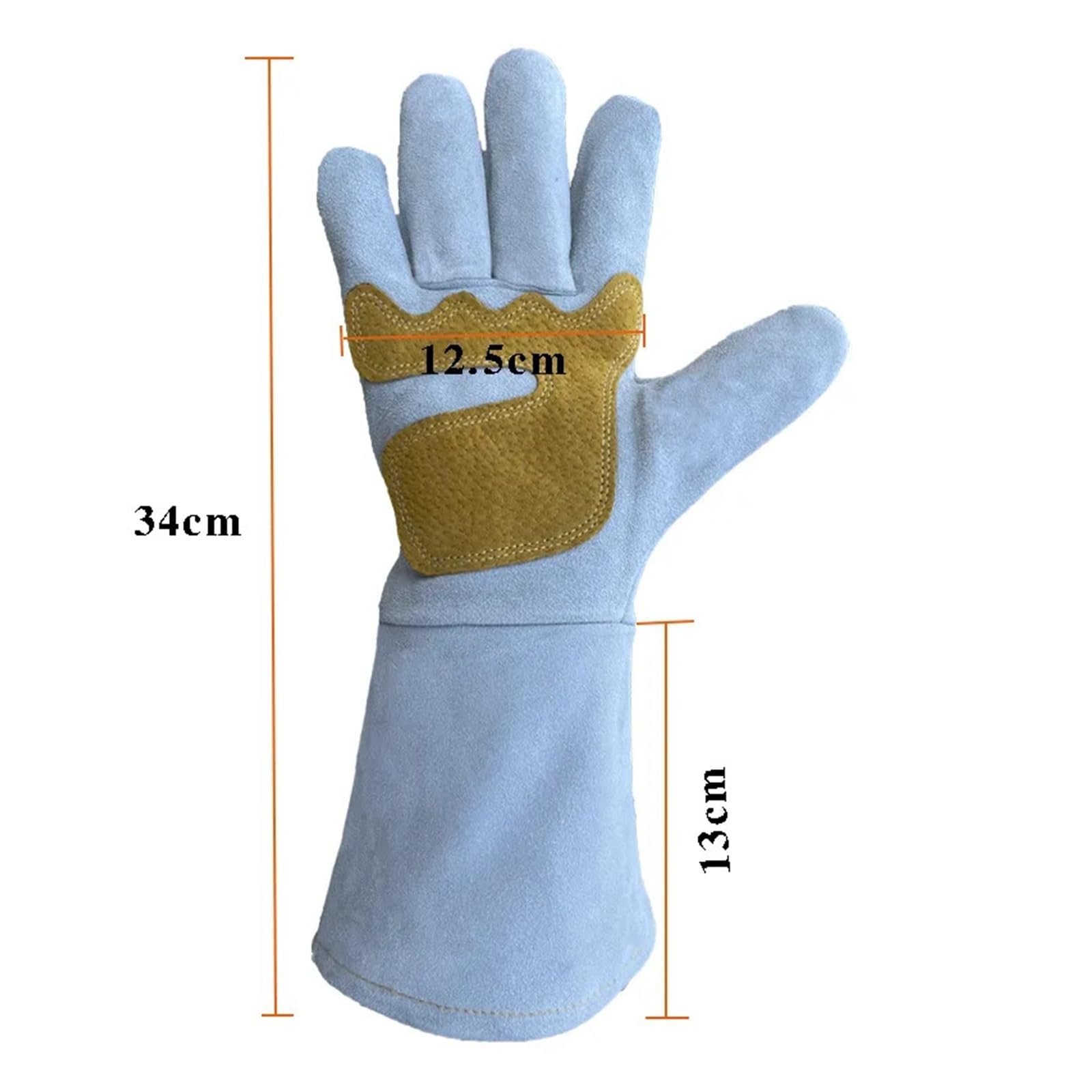 1 paire de gants soudage longs pour Homme et Femme
