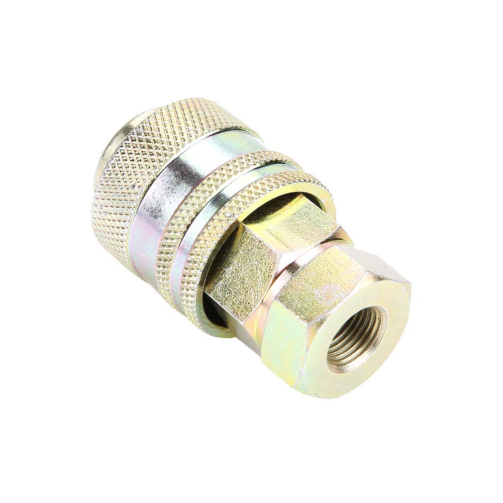 14-teiliges Hydraulisches Testadapter Kit, Hydraulikdruck estpunkt-Testkupplungs Adapter Set für Hydrauliksystem