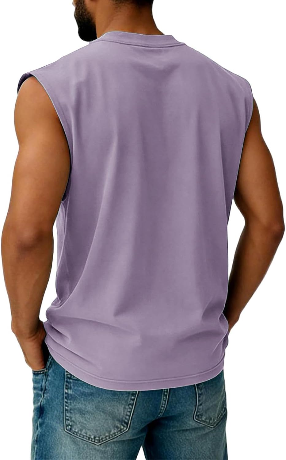 WENKOMG1 Men's Tank Tops America Sleeveless 250 Years of Freedom Flag Print Summer Gym Bodybuilding Workout Shirts, S-5XL