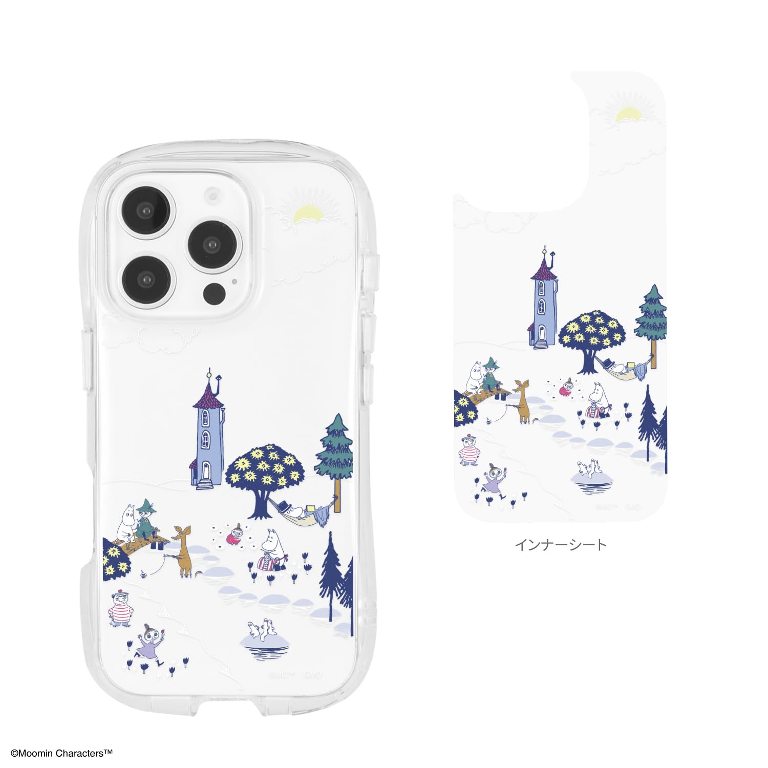 Amazon.co.jp: グルマンディーズ ムーミン iPhone16 Pro 対応