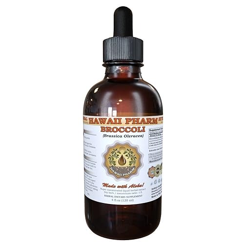 Hawaii Pharm Broccoli Liquid Extract, Organic Broccoli (Brassica Oleracea) Seed