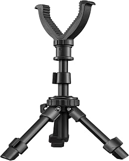 CVLIFE Shooting Rest V Yoke Rifle Tripods for Target Shooting 11.8-25