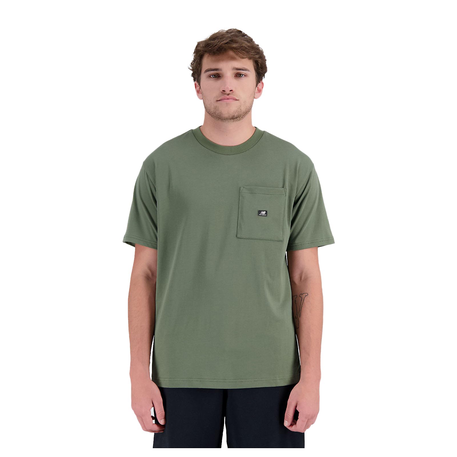 New Balance Essentials Reimagined Cotton Jersey Short Sleeve T-Shirt