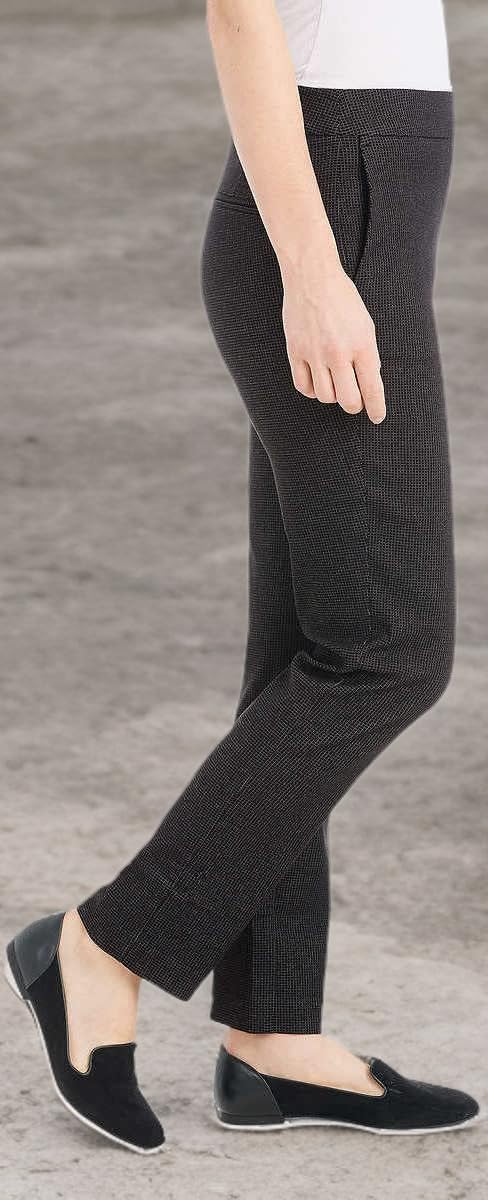 Hilary Radley Womens Midweight Pull On Pant with Pockets - Image 7