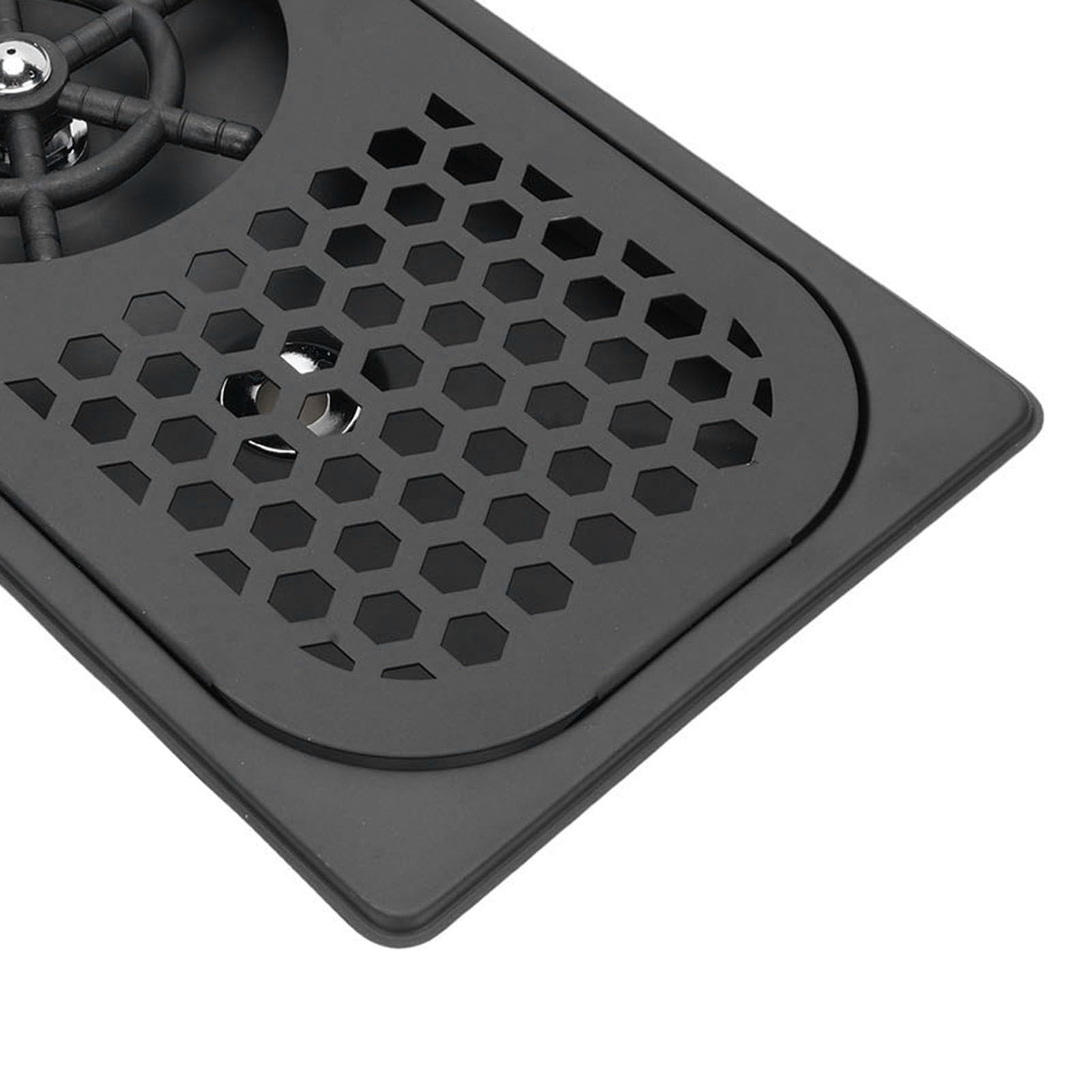 Enjuagador de Vidrio, Lavavasos Automático de Acero Inoxidable con Rociador de Agua de Múltiples ángulos para Cocina y Cafetería Caseras