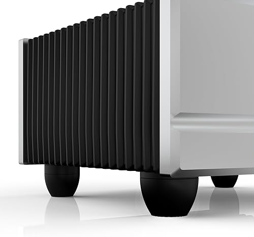 Miniatura 5 de Audiocrast 4X puntas de alta fidelidad para altavoces de 30x33 mm, almohadillas de aislamiento para patas de aluminio, amortiguador de choque