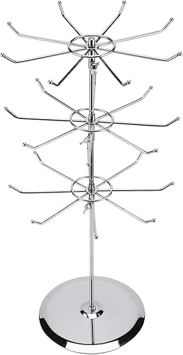 Miniatura 8 de Soporte de exhibición giratorio de tres niveles