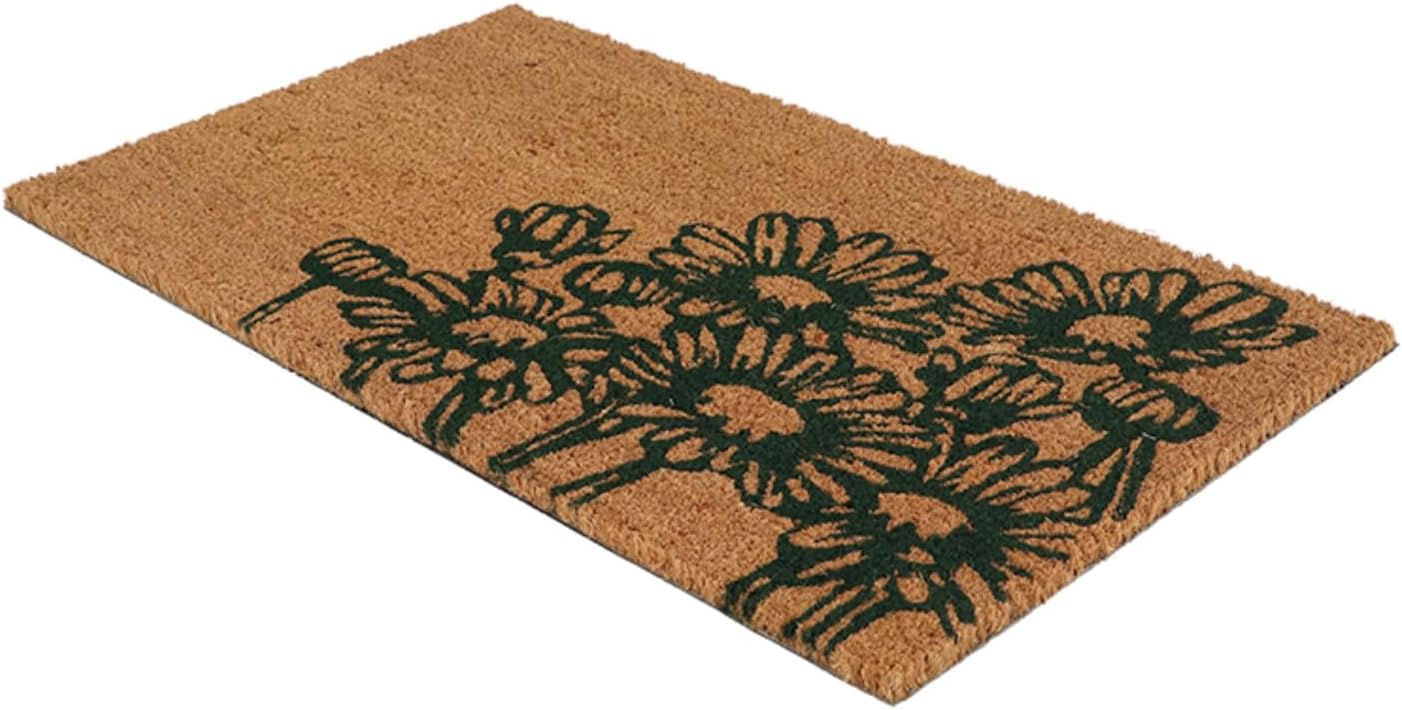 Esschert Design Flower Coir Doormat