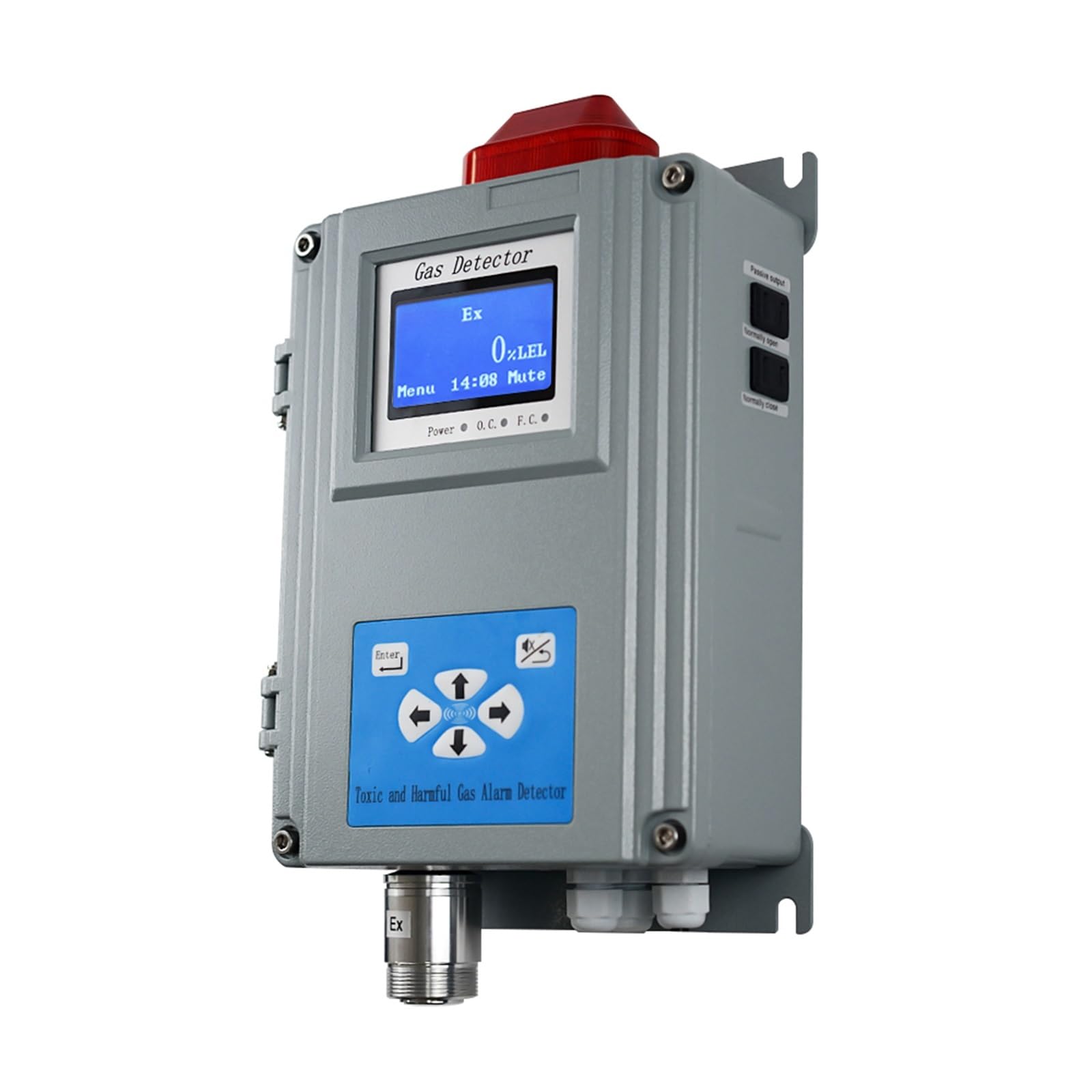JVDDI Ammonia Gas Detector LCD Display NH3 Detector With Alarm