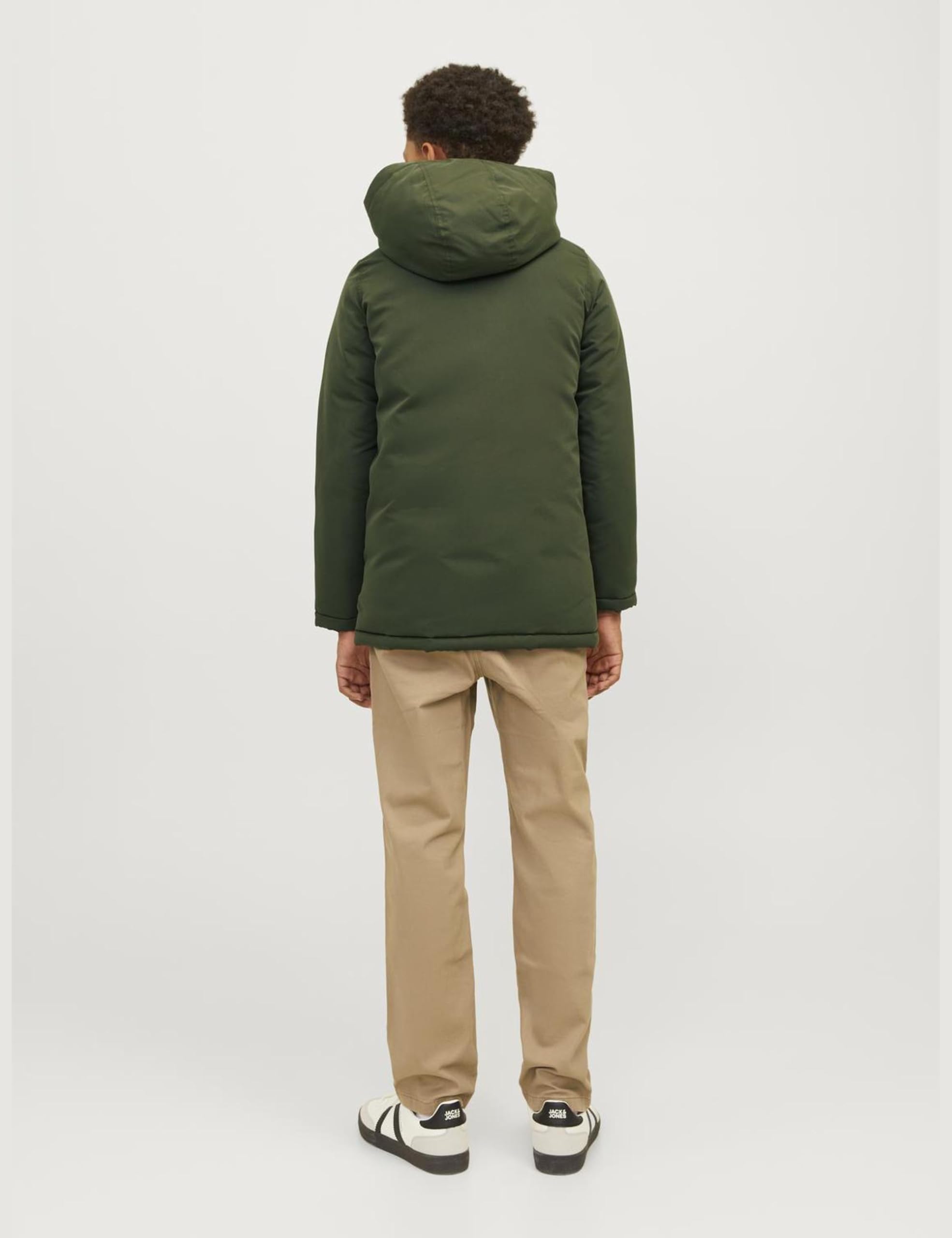 JACK & JONES Jjloop Jnr - Parka Jacket Chaqueta parka Hombre (Pack de 1)