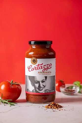 Miniatura 5 de Cortazzo Foods Salsa Arrabiata Pasta, 25 OZ