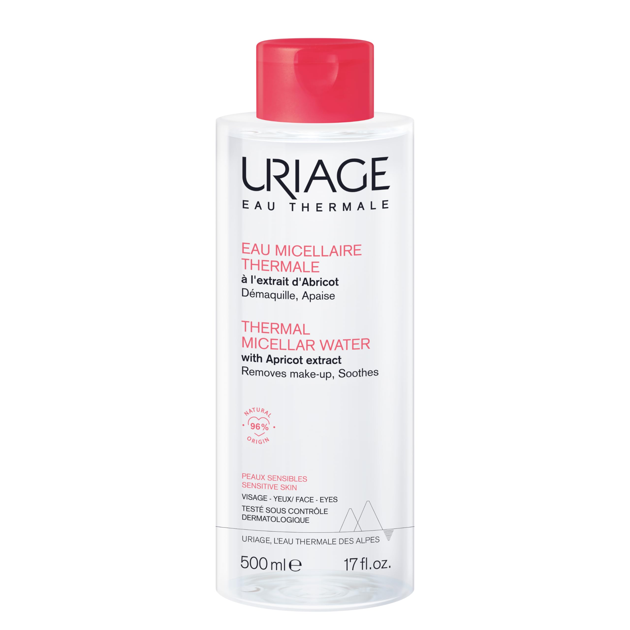 Uriage Unisex Thermal Micellar Water Sensitive Skin 500Ml